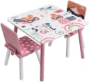 EUGAD Kindersitzgruppe 3-tlg. Rosa Massivholz Bild 4