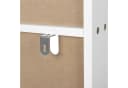 EUGAD Kinderregal Weiß 3 Fächer MDF Kiefernholz Bild 5