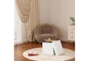 EUGAD Sitzhocker mit Stauraum Faltbar Teddyfleece Bild 4