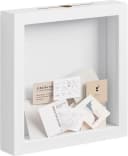 EUGAD 3D-Bilderrahmen Weiß/Schwarz MDF-Holzrahmen Bild 2
