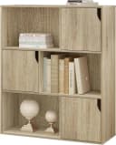 EUGAD Bücherregal Würfelregal mit Türen Holzwerkstoff Bild 2