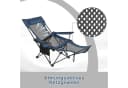 EUGAD Angelstuhl Klappstuhl Campingstuhl Grau Schwarz Blau Bild 5