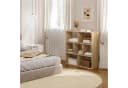 EUGAD Bücherregal 7 Fächer Weiß Modern Raumteiler Bild 4