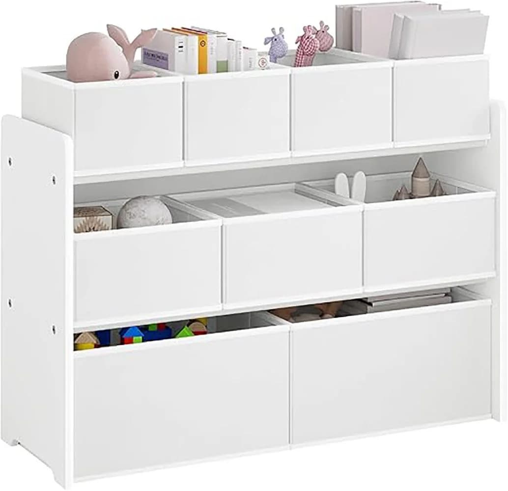EUGAD Kinderregal 1-tlg. Offener Stauraum 9 Aufbewahrungsfächer - Bild 2