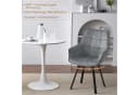 EUGAD Esszimmerstuhl 6er Set Grau Modern Drehbar Bild 4