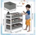 EUGAD Kinderregal 1-tlg. mit 9 Boxen Montessori Spielzeugregal Bild 3