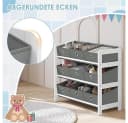 EUGAD Kinderregal 1-tlg. mit 9 Boxen Montessori Spielzeugregal Bild 4