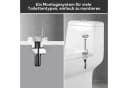 EUGAD WC-Sitz mit Absenkautomatik Weiß Kunststoff Bild 4