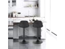 EUGAD Barhocker 2er Set Kunstleder Drehhocker Bild 1