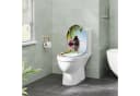 EUGAD WC-Sitz mit Absenkautomatik O-förmig Weiß Bild 1