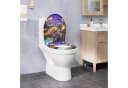 EUGAD WC-Sitz mit Absenkautomatik O-förmig Clownfisch-Druck Bild 3