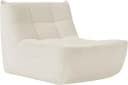 EUGAD Relaxsessel mit Rückenlehne Beige Frottee Bild 2
