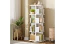 EUGAD Bücherregal 4 Ebenen 360° Drehbar MDF Bild 1