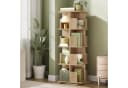 EUGAD Bücherregal 360° drehbar 4 Ebenen MDF Bild 1