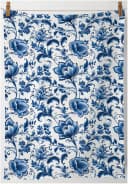 Ambiente® Geschirrtuch Delft Blue Florals 2-tlg. Baumwolle Bild 2