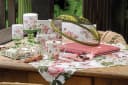 Ambiente® Topflappen Amelia 2-tlg. Rosa/Weiß Rosenmotiv Bild 3