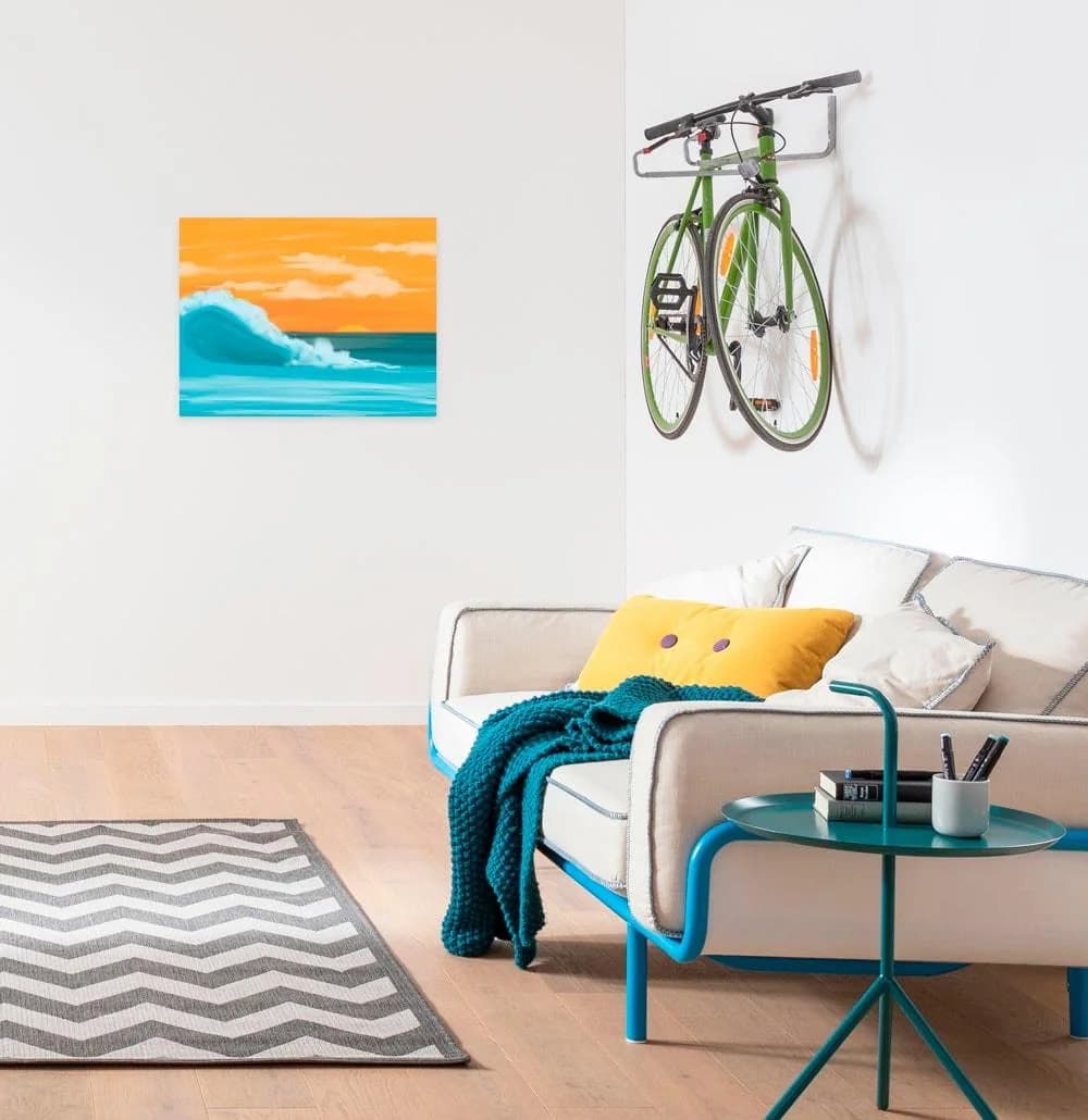 Komar Leinwandbild Gentle Breeze 30x40 cm Gelb Blau Naturmotiv