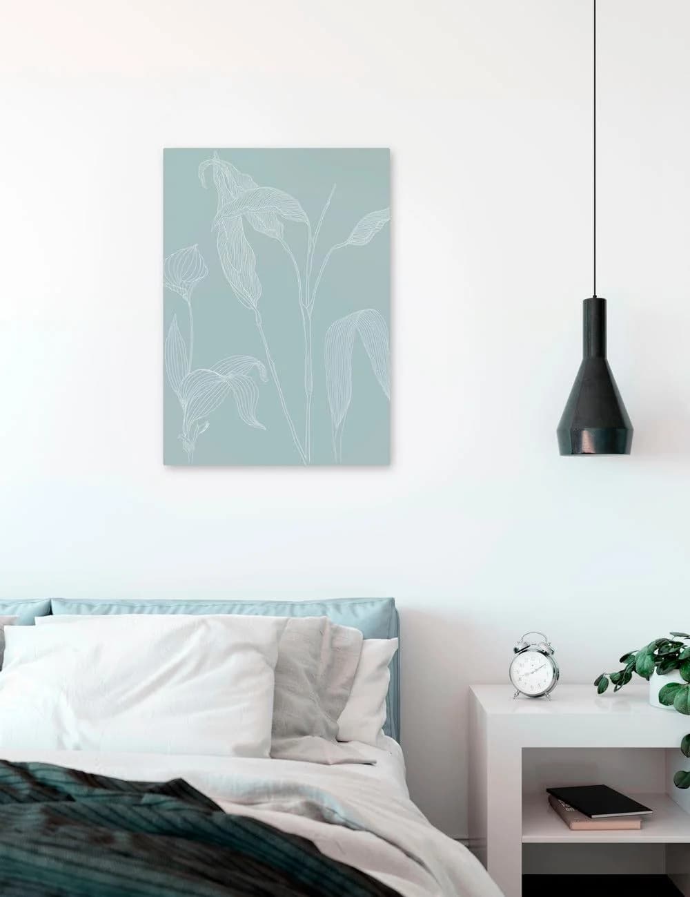 Komar Leinwandbild Minty Green 40x60 cm Wandbild
