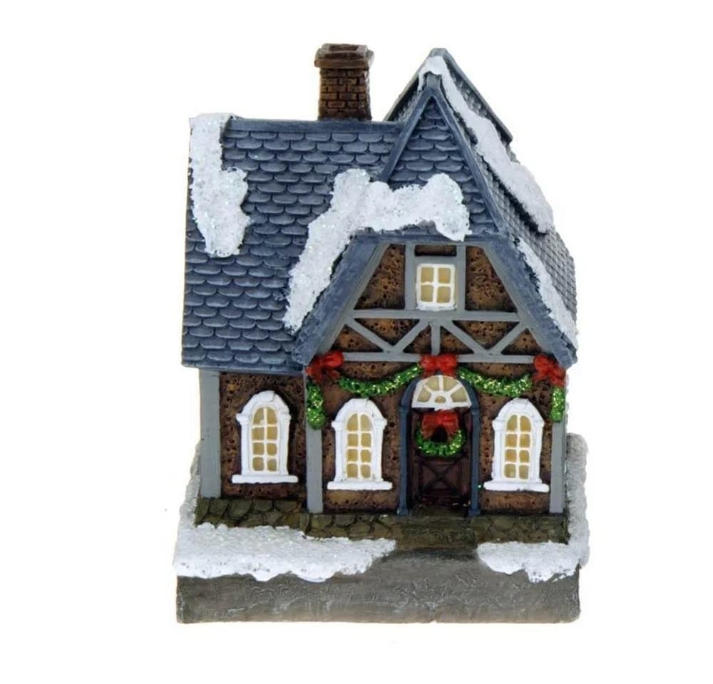 ToCi Beleuchtetes Weihnachtsdorf 5-teilig mit LED-Licht - Bild 4