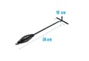 ToCi Deckelheber für Dutch Oven 34cm Metall Schwarz Bild 3