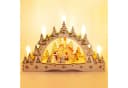 ToCi LED Schwibbogen mit 5 LED-Kerzen Weihnachts-Dekoration Bild 1