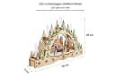 ToCi LED Schwibbogen mit 5 LED-Kerzen Weihnachts-Dekoration Bild 3