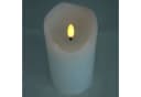 ToCi LED-Kerze Echtwachs Timer Schwarzer Docht Rot Bild 5
