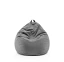 Lumaland Sitzsack Comfort Line Feincord Grau Bild 1
