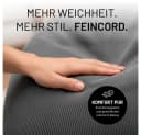 Lumaland Sitzsack Comfort Line Feincord Grau Bild 5