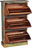 Schuhschrank SIT Riverboat Bunt Massivholz 3 Klappen Bild 5