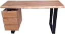 SIT Schreibtisch Albero Massivholz Akazie mit Baumkante Bild 1