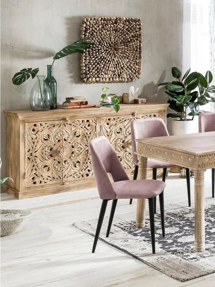 SIT Sideboard Massivholz Recyceltes Altholz Beige Natur - Bild 5