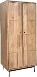 Garderobenschrank Massivholz Flurschrank mit variabler Kleiderstange Sit Bild 2