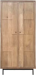 Garderobenschrank Massivholz Flurschrank mit variabler Kleiderstange Sit Bild 3