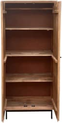 Garderobenschrank Massivholz Flurschrank mit variabler Kleiderstange Sit Bild 5