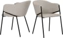 Armlehnstuhl SIT Beige Metall Oeko-Tex zertifiziert Bild 2