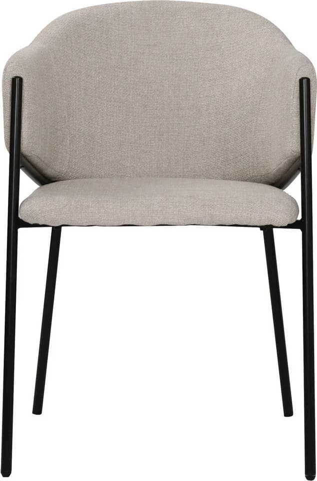 Armlehnstuhl SIT Beige Metall Oeko-Tex zertifiziert - Bild 3