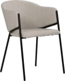 Armlehnstuhl SIT Beige Metall Oeko-Tex zertifiziert Bild 4