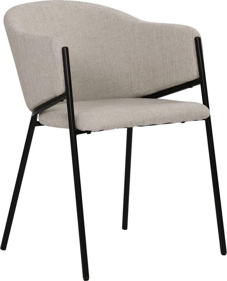 Armlehnstuhl SIT Beige Metall Oeko-Tex zertifiziert - Bild 4