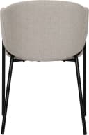 Armlehnstuhl SIT Beige Metall Oeko-Tex zertifiziert Bild 5