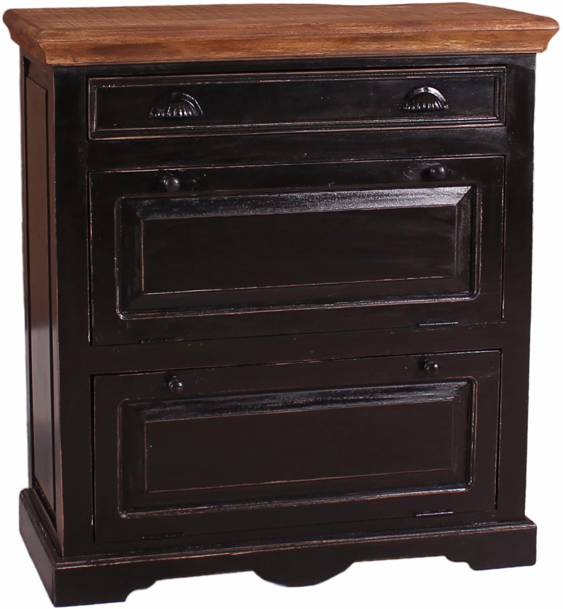 SIT Corsica Massivholz Mango Schuhschrank