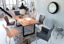 SIT Esstisch Baumkante Akazie Massivholz Beige Natur Bild 1