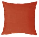 Haus und Deko Kissenbezug Leinenoptik Terracotta Polyester Bild 2