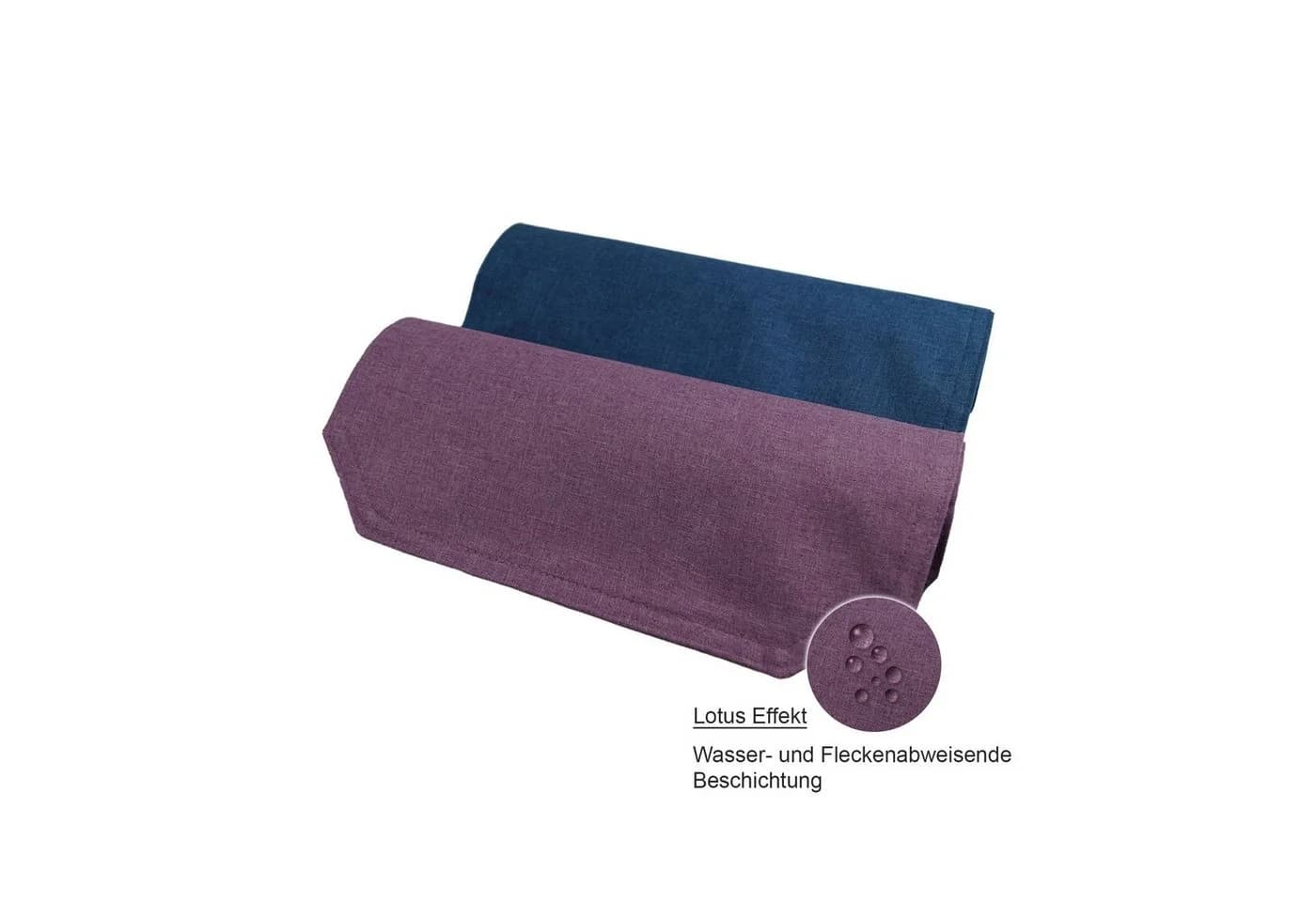 Haus und Deko Platzset Hellgrün Leinen-Optik Polyester