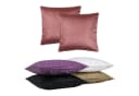 Haus und Deko Kissenbezug Damast Circle Ornamente Rosa Bild 1