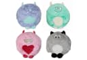 Haus und Deko Monster Kuschelkissen Rosa Plüsch Kinderkissen Bild 1