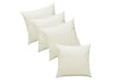 Haus und Deko Kopfkissen 4er Pack Federn Füllung Baumwolle Beige Bild 2
