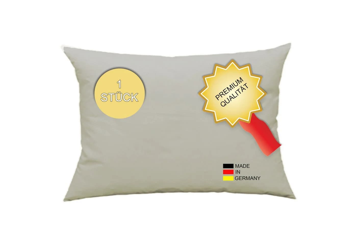 Haus und Deko Federkissen Füllkissen 100% Federn Baumwolle - Bild 3