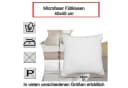Haus und Deko Füllkissen Microfaser 2er Pack Weiß Bild 1