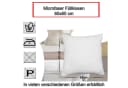 Haus und Deko Füllkissen 2er Pack Microfaser Weiß Bild 3